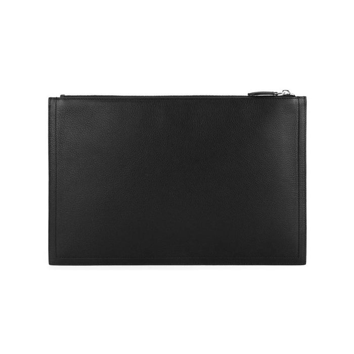 GIVENCHY Antigona 15th Anniversary Large Black Leather Clutch Bag