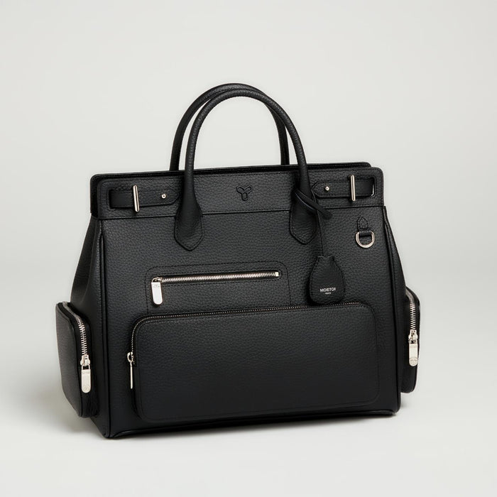 MOIETOII Nouver Mer Cargo 35 Black Crossbody Bag