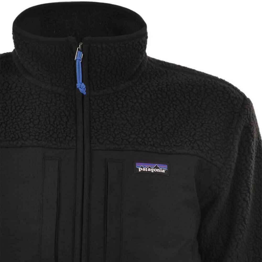 patagonia Retro Pile Fleece Patch Jacket Men Black