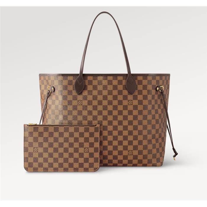 Louis Vuitton Damier Neverfull GM Shoulder Tote Bag