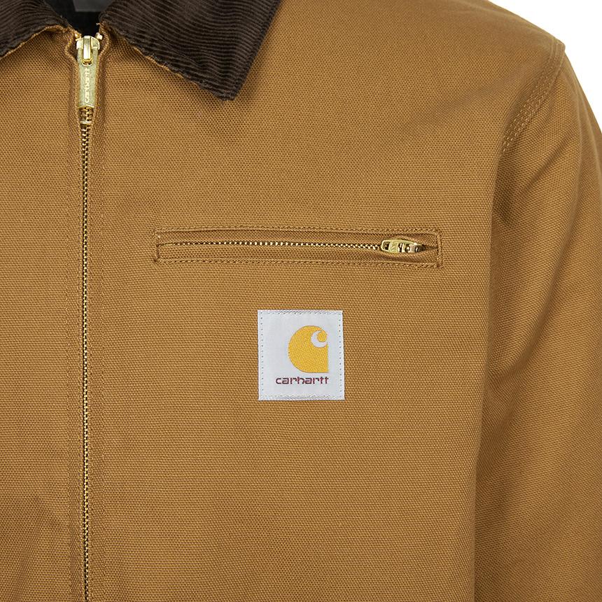 Carhartt Detroit Jacket for Men Black Canvas Workwear
