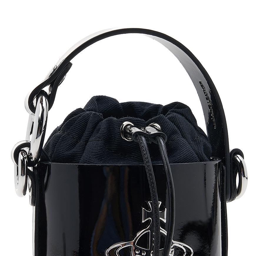 Vivienne Westwood Shiny Mini Bucket Bag Women’s Shoulder Ba 5202006CU L001O N403