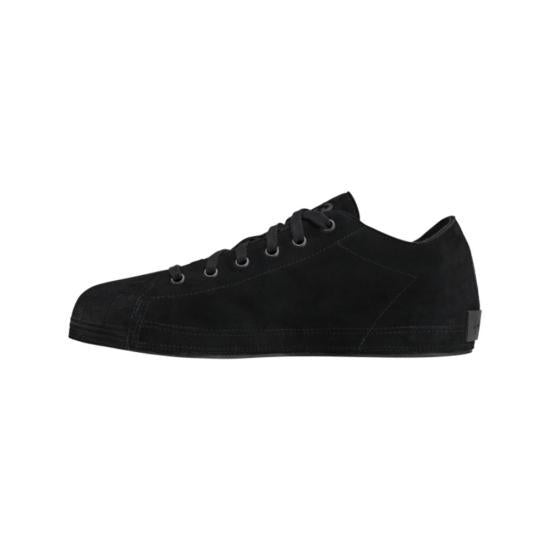 Y-3 White Black Leather Sneakers YY3U261PSSN057BK BLACK DOM
