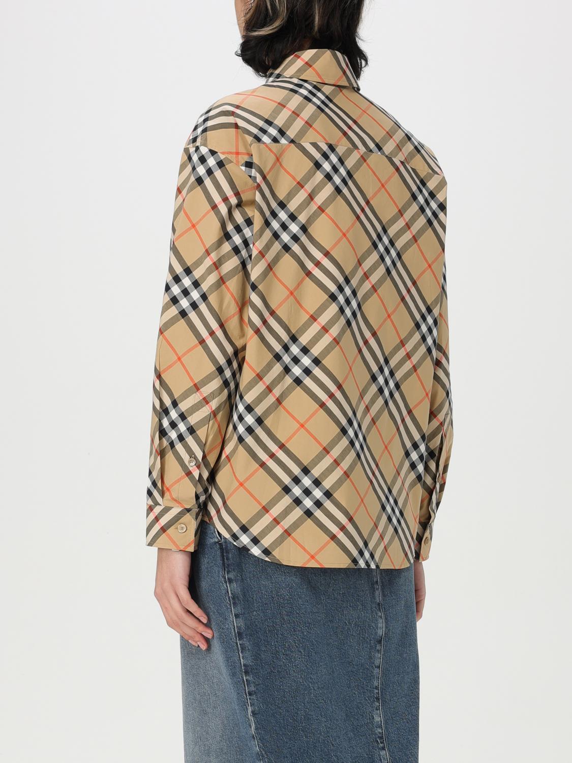 BURBERRY Long Sleeve Button-Up Shirt