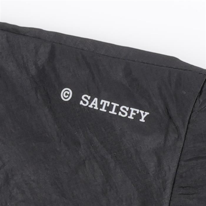 SATISFY Pertex Diamond Fuse Windbreaker Jacket Black Men