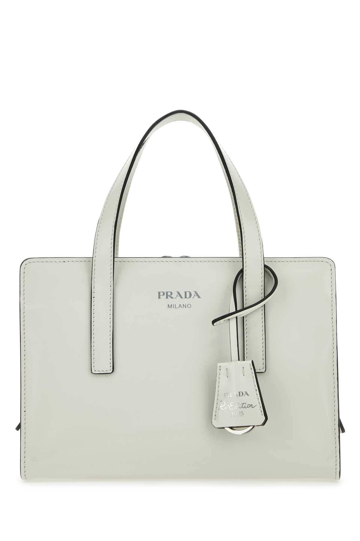 PRADA Black Leather Tote Bag