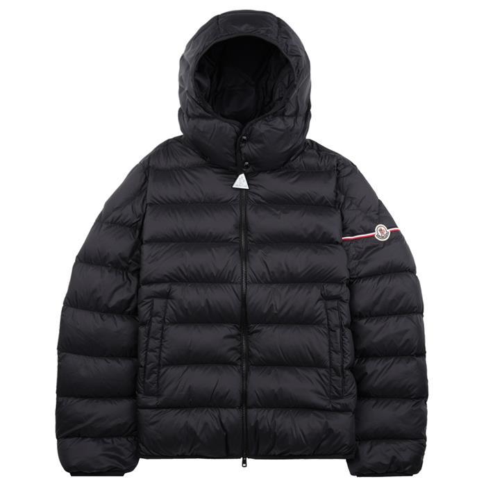 Moncler Ravenlock Hooded Short Down Jacket Black Men