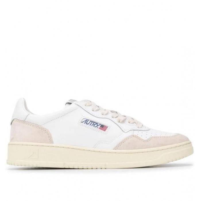 AUTRY Leather Suede Medalist Low Sneakers AULM LS33