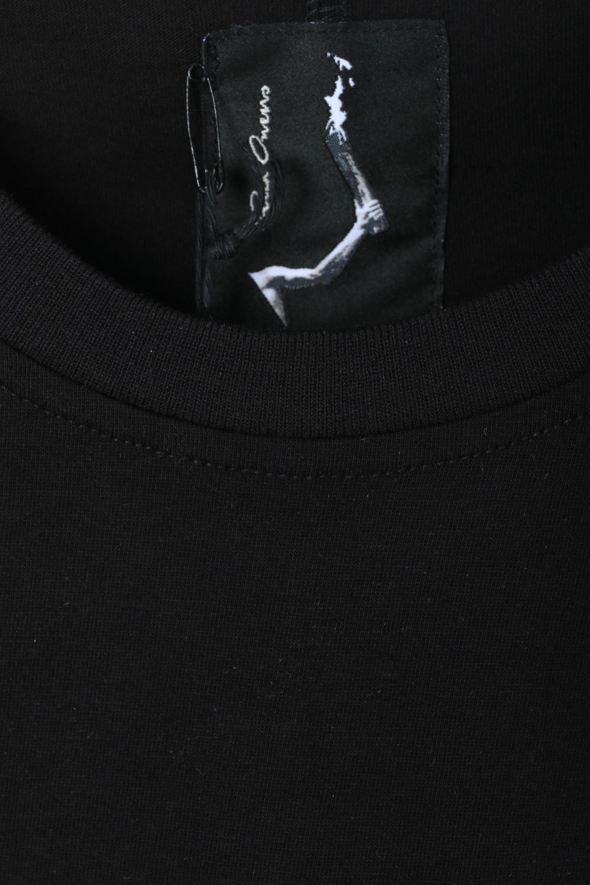 Rick Owens Champion Tommy T Short Sleeve T-Shirt Black