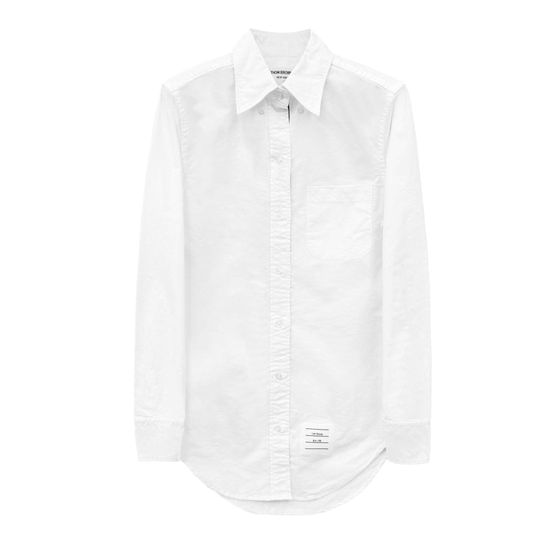 THOM BROWNE Hidden Placket Oxford Shirt Women’s FLL005E