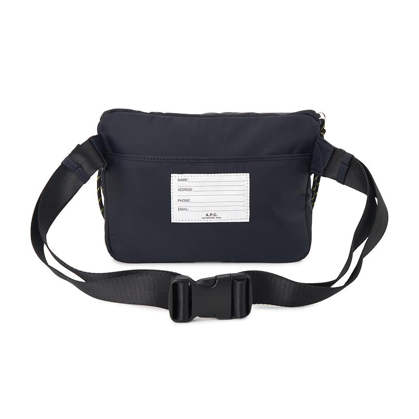 A.P.C. Track Rack Men’s Belt Bag Black Crossbody