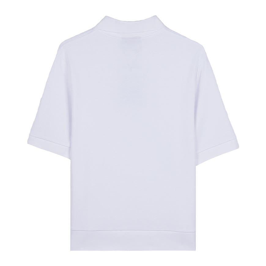 Saint James Women’s CAROLA U Polo T-Shirt White