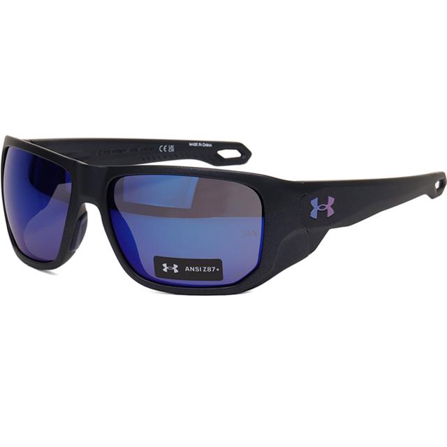 Under Armour Blue Mirror Sport Goggles Sunglasses Unisex Ridi UA ATTACK MD TZQW1