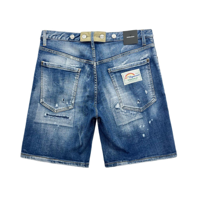 Dsquared2 Men's Marine Denim Shorts S74MU0825