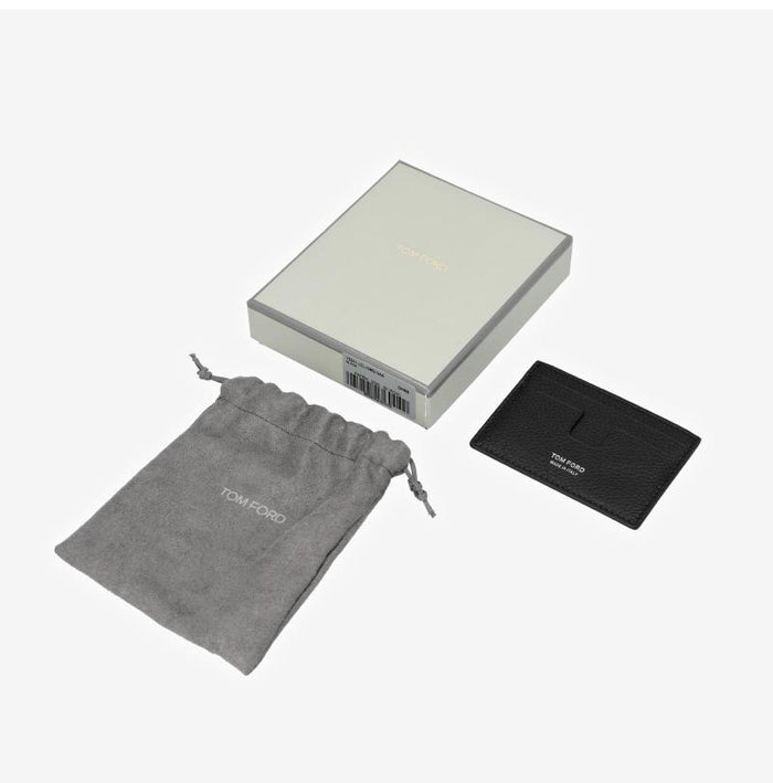 TOM FORD NAA Leather Money Clip Wallet for Men Y0341 LCL158S
