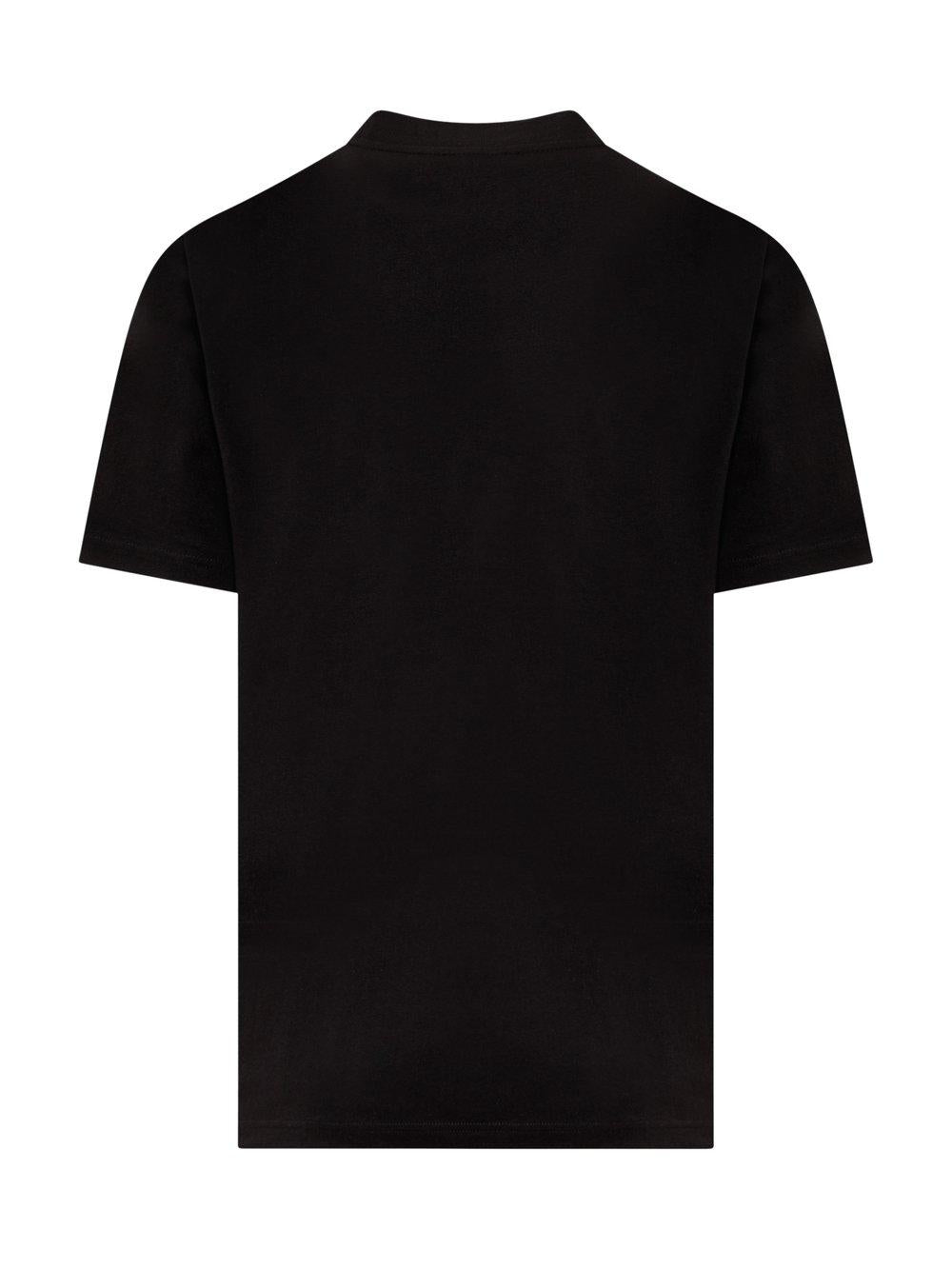 DIESEL Black TJUSTBIG OVAL Short Sleeve T-Shirt Unisex A03789 0BEAF 9XX