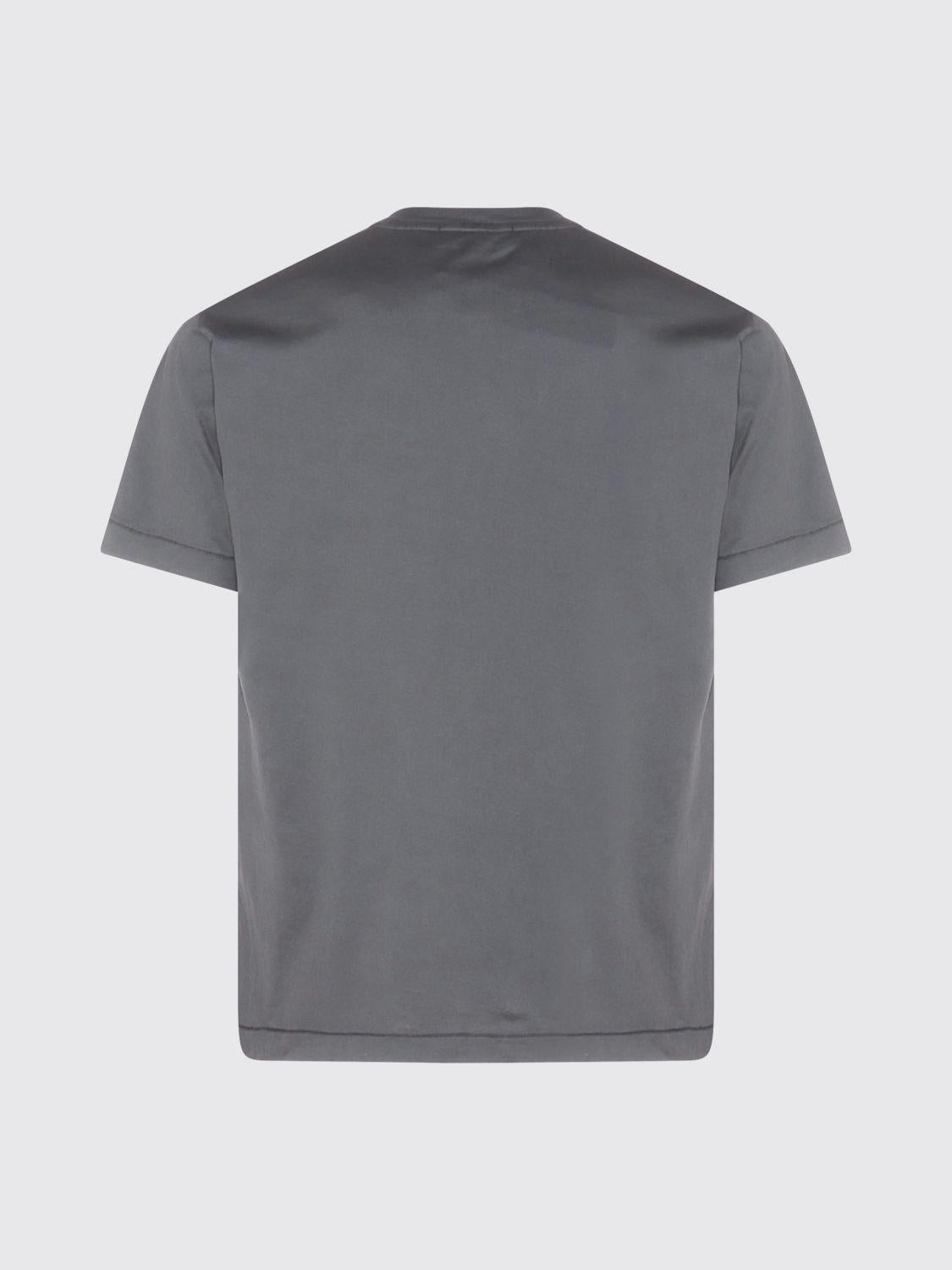 STONE ISLAND Short Sleeve Cotton T-Shirt Navy Men