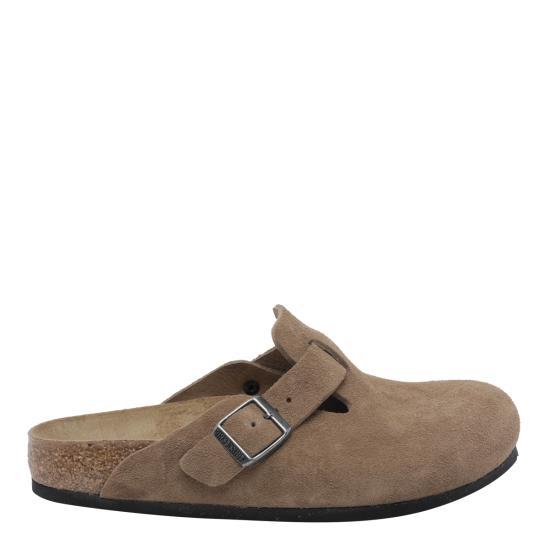 Birkenstock Dark Tea Suede Mule Slippers