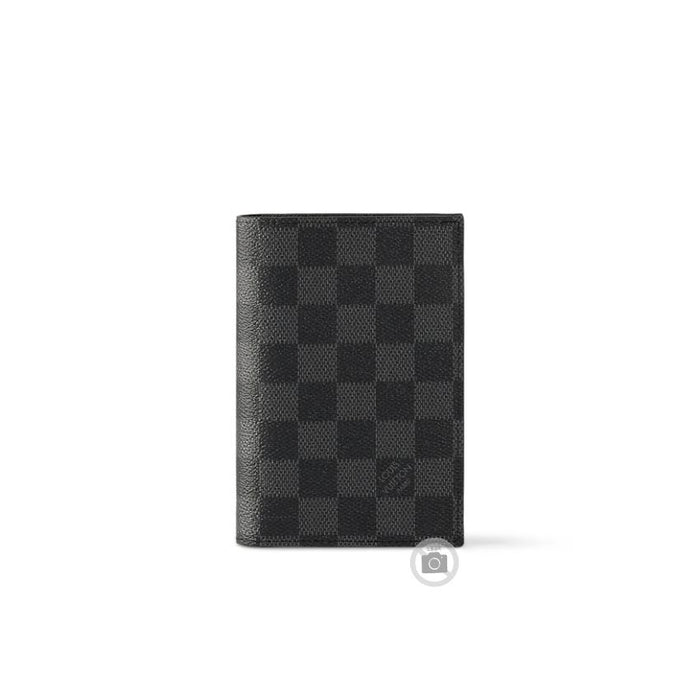 Louis Vuitton Monogram Passport Cover Card Holder Wallet