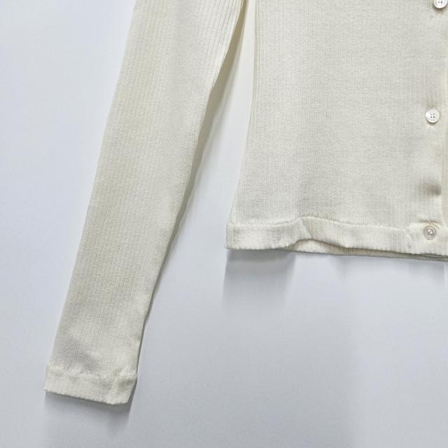 Maison Kitsune Baby Fox Ribbed Cardigan Women’s Navy Knit PW00512 KJ0134 0383