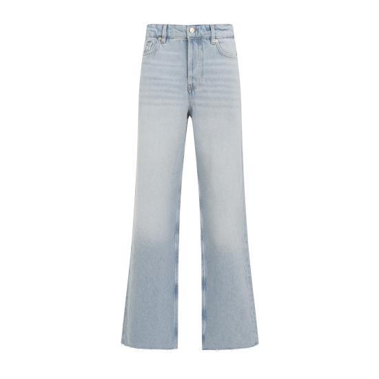 GANNI Blue Denim Jeans Women’s Pants J1480 091 TINT WASH DOM