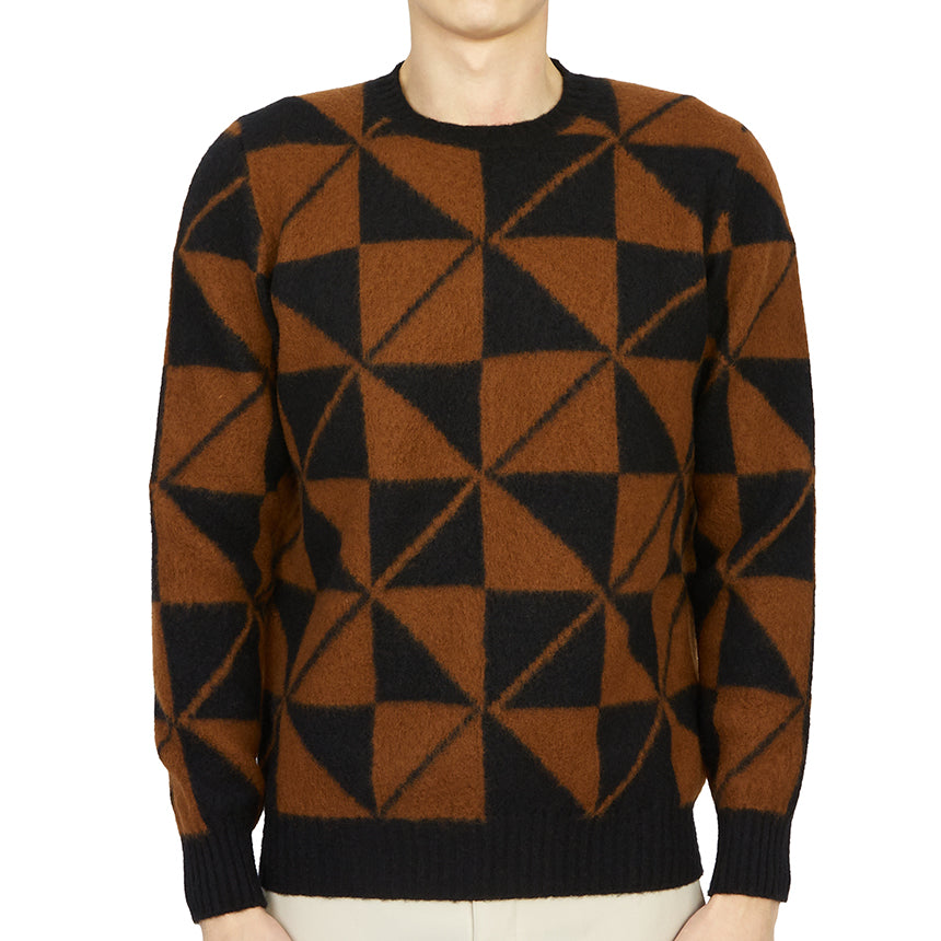 Drumohr Men’s Crewneck Wool Sweater