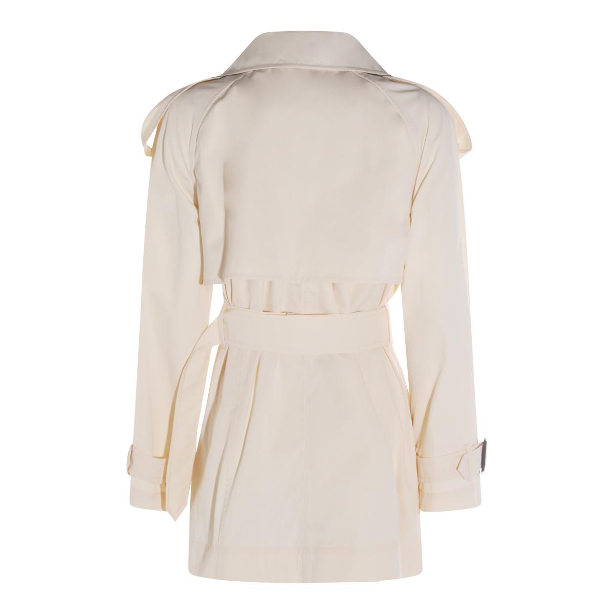 BURBERRY Beige Cotton Trench Coat Women
