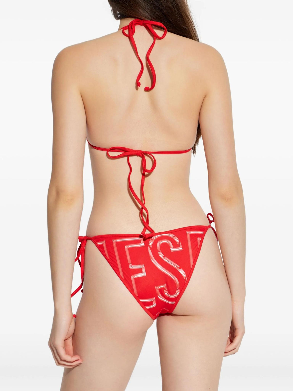 DIESEL Black Logo Bikini Set Swimwear for Women
