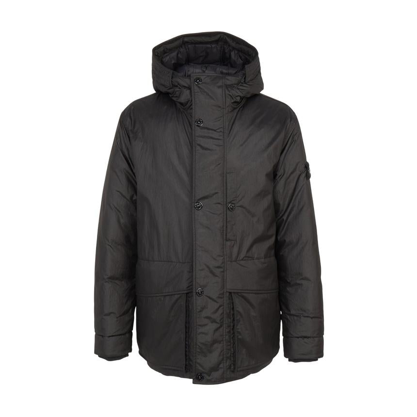 STONE ISLAND Men’s Down Puffer Jacket Black
