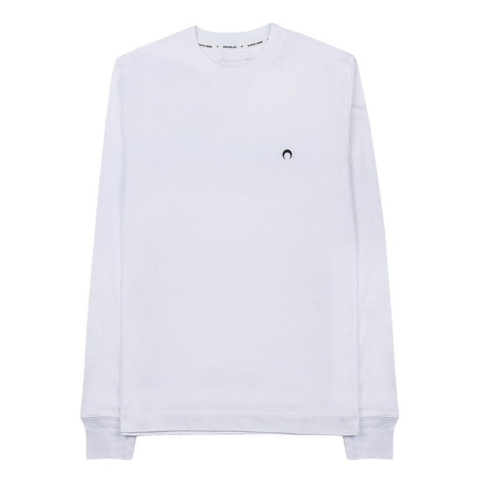 Marine Serre Men’s Moon Logo Embroidered T-Shirt