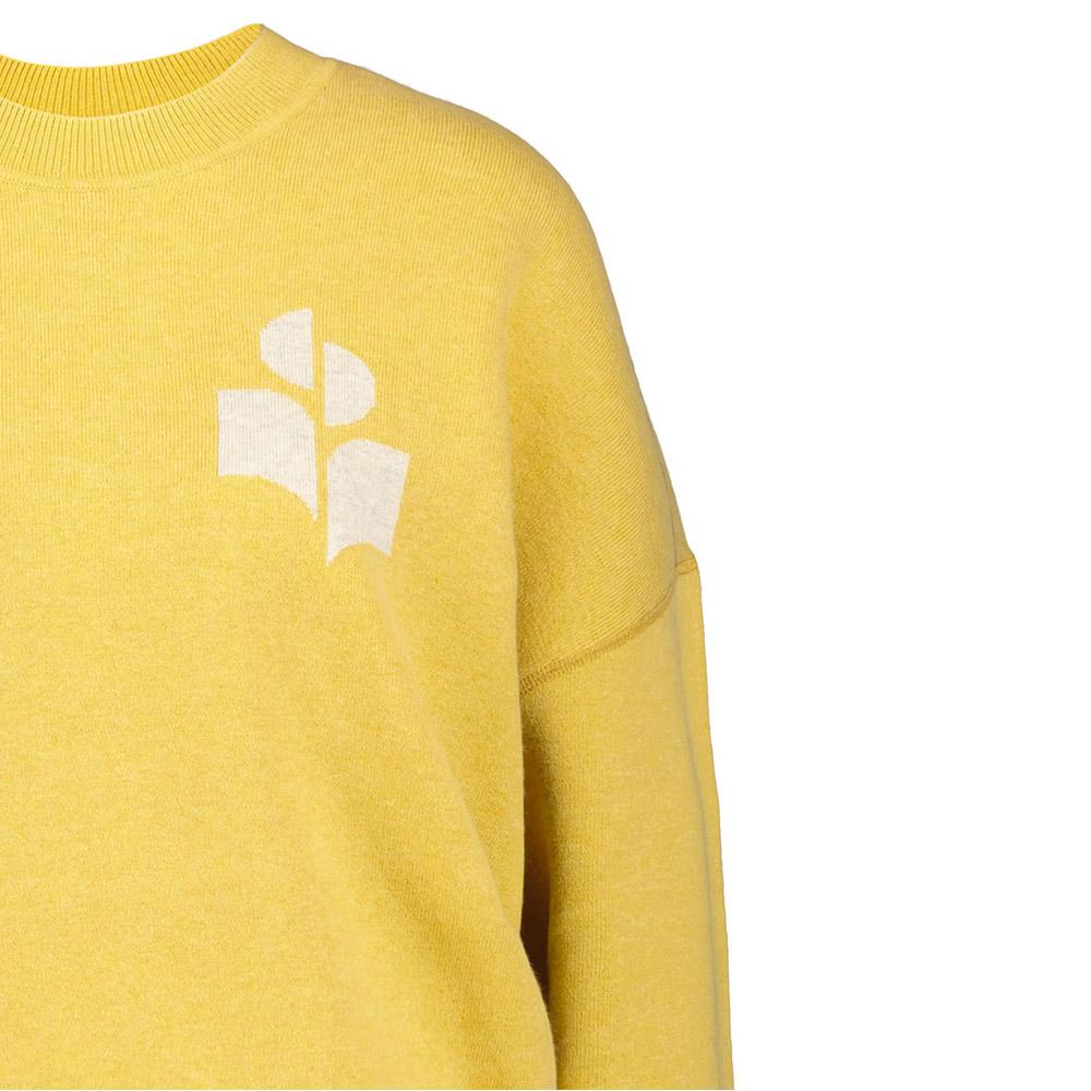Isabel Marant ATLEE Logo Crewneck Knit Sweater PU1780 22A066E 10LY