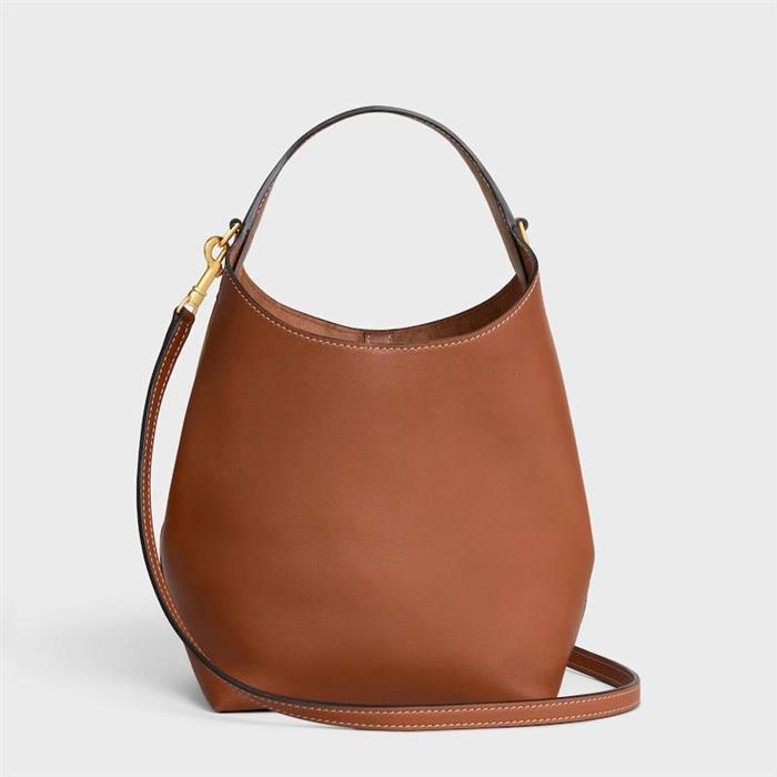 CELINE Small Hobo Soft Supple Calfskin Shoulder Bag