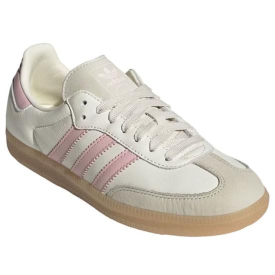 Adidas Samba OG Sneakers for Men IH9059 Off White Sandy Pink Gum DOM
