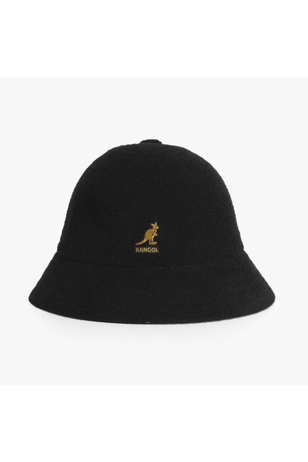 KANGOL Black Gold Unisex Bucket Hat 0397BC BLACK GOLD