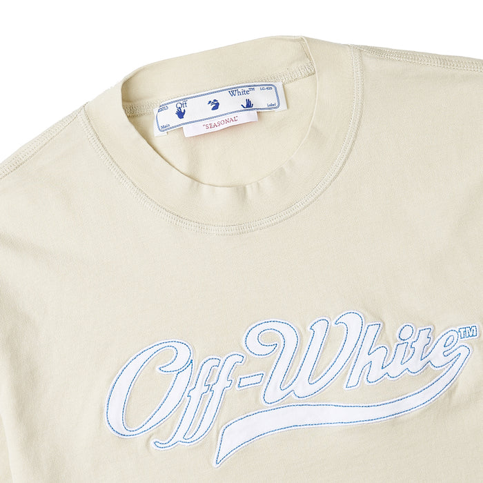 OFF WHITE Women’s Baseball Rosso Crop T-Shirt