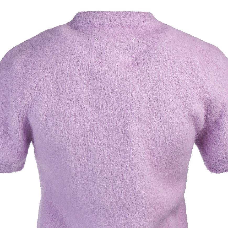 Maison Margiela Women’s Angora Short-Sleeve Cardigan S29HP0008 S18269 379