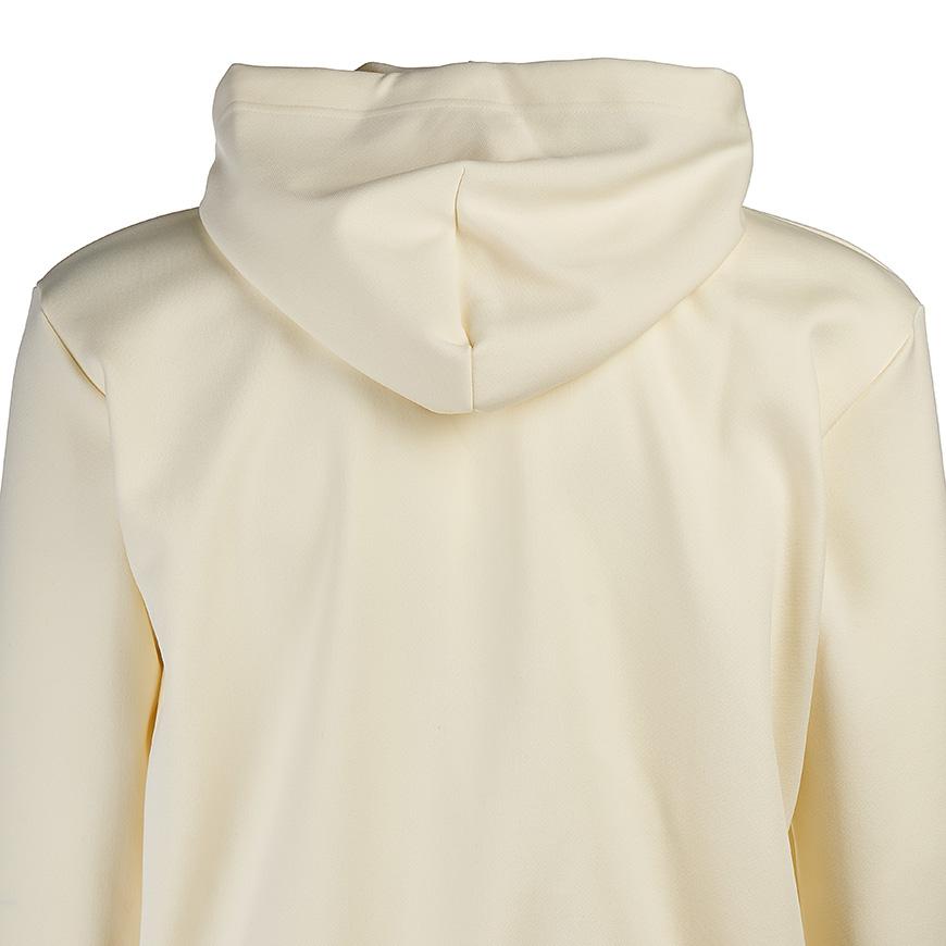 Comme des Garcons Unisex Heart Patch Hoodie Sweater AX T172 051 3 IVORY