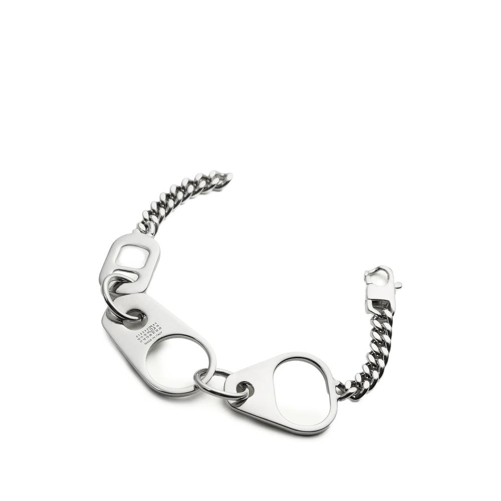 Maison Margiela Silver-Tone Chain Bracelet