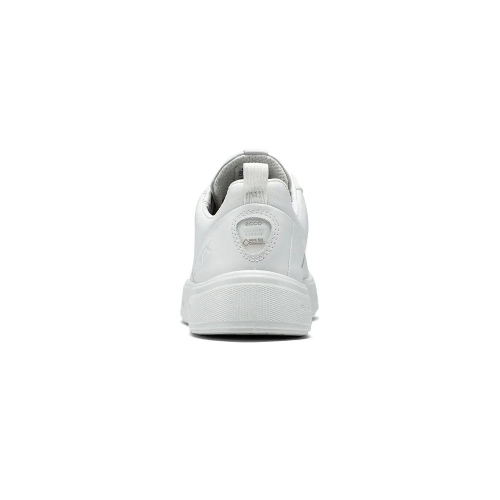 ecco Street 720 White Leather Low-Top Sneakers Women 209713 01007
