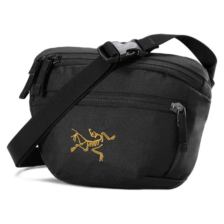 ARC`TERYX Mantis 1 Waist Pack 24K Black Crossbody Bag X000009234