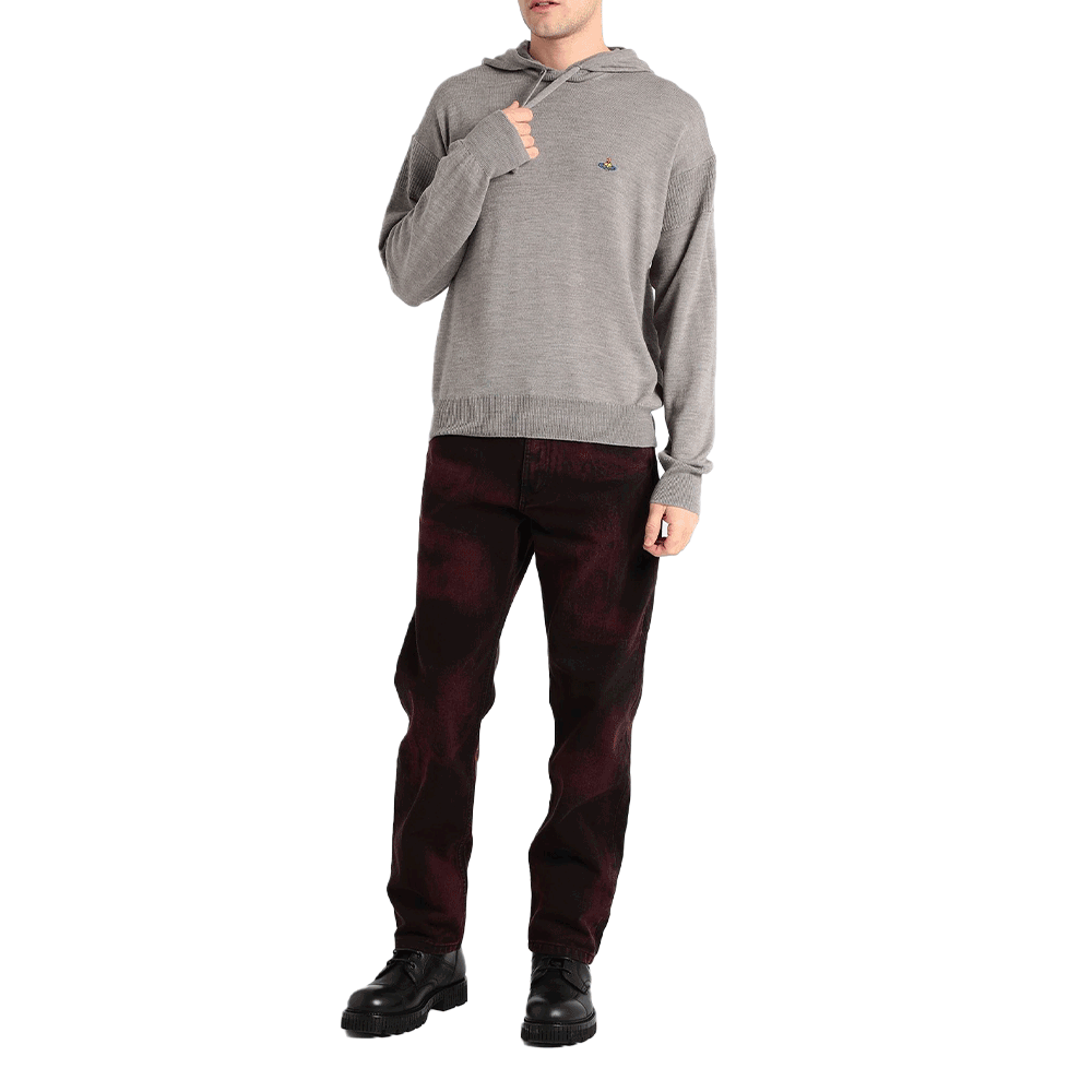 Vivienne Westwood Unisex ORB Logo Hooded Sweatshirt P407