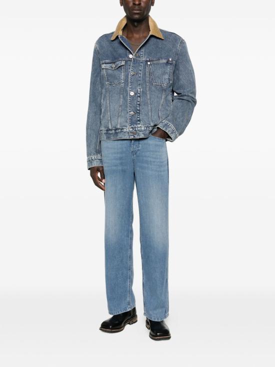 DIESEL 2001 D-Marco Relaxed Fit Jeans for Men Den A21778 0CECC 01 LIGHT BLUE DOM