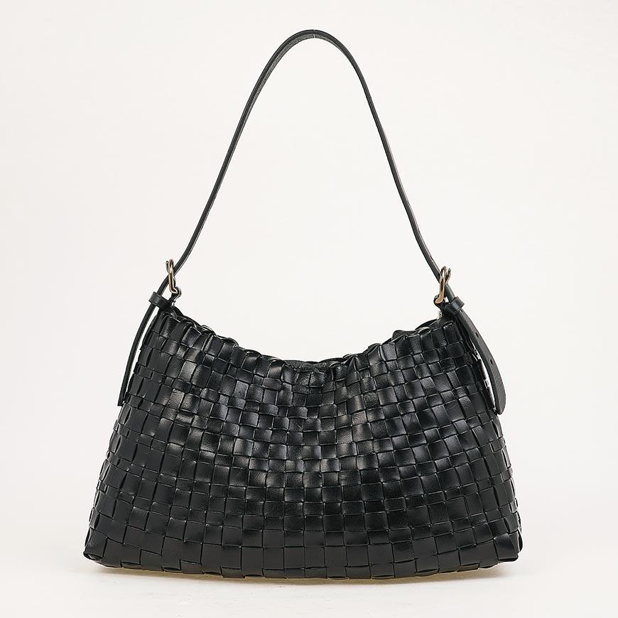 Dragon Diffusion Women's Hobo Shoulder Bag 8170 BLACK