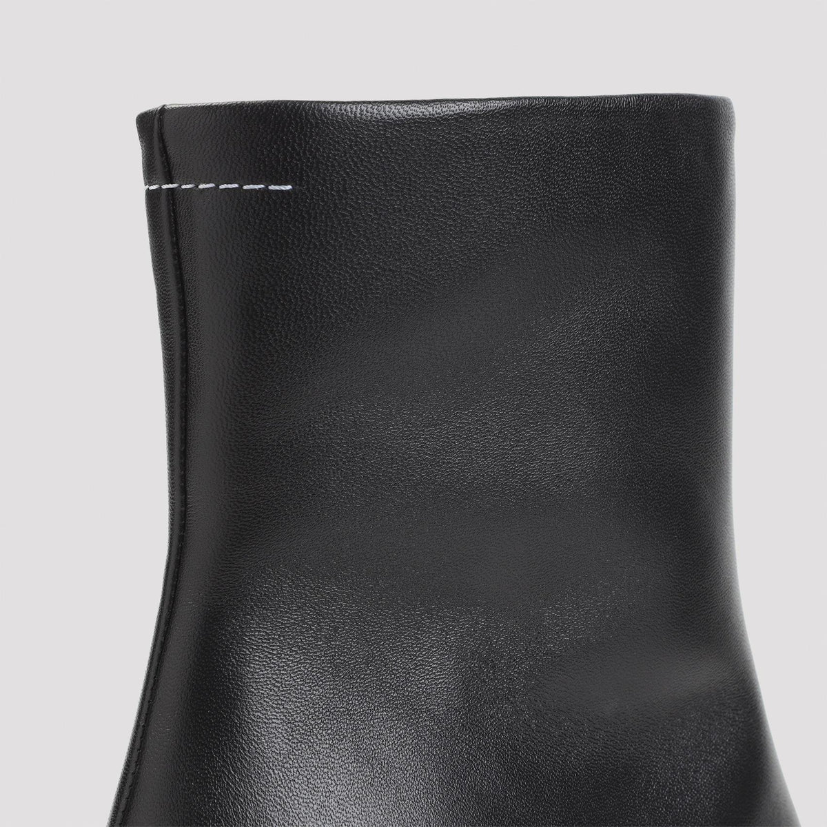 Maison Margiela Black Leather Ankle Boots