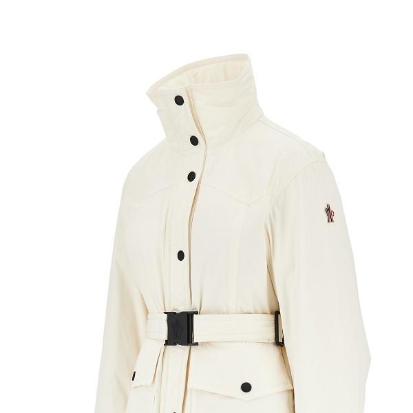 Moncler White Down Puffer Jacket for Women