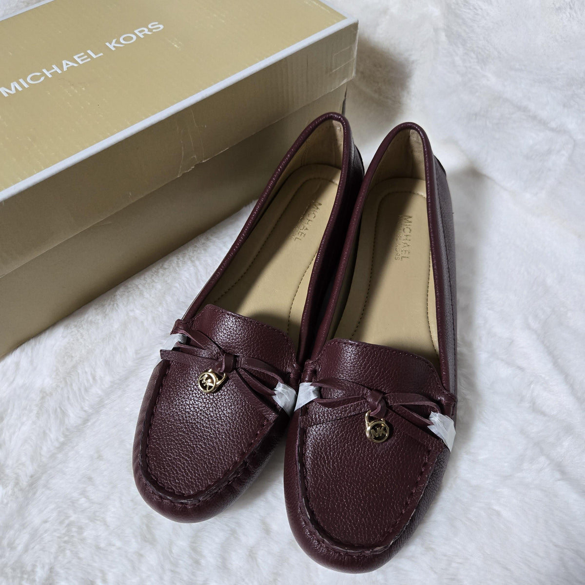 Michael Kors Everett Leather Moccasin Loafers