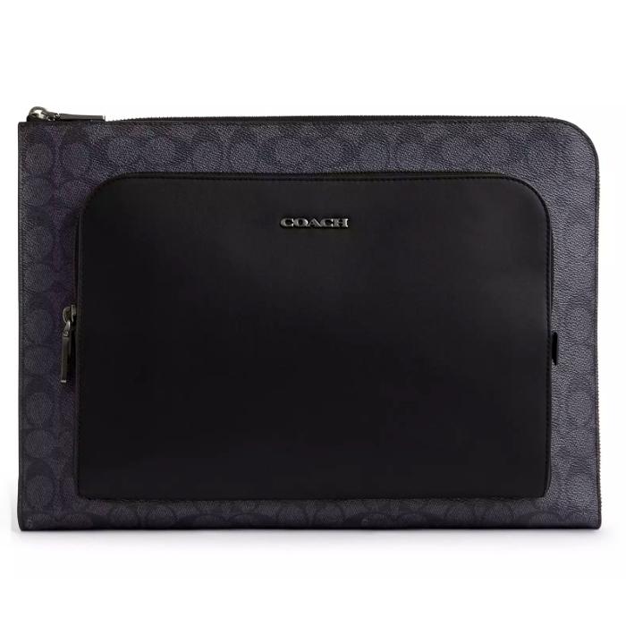Coach Signature Eden Portfolio Clutch