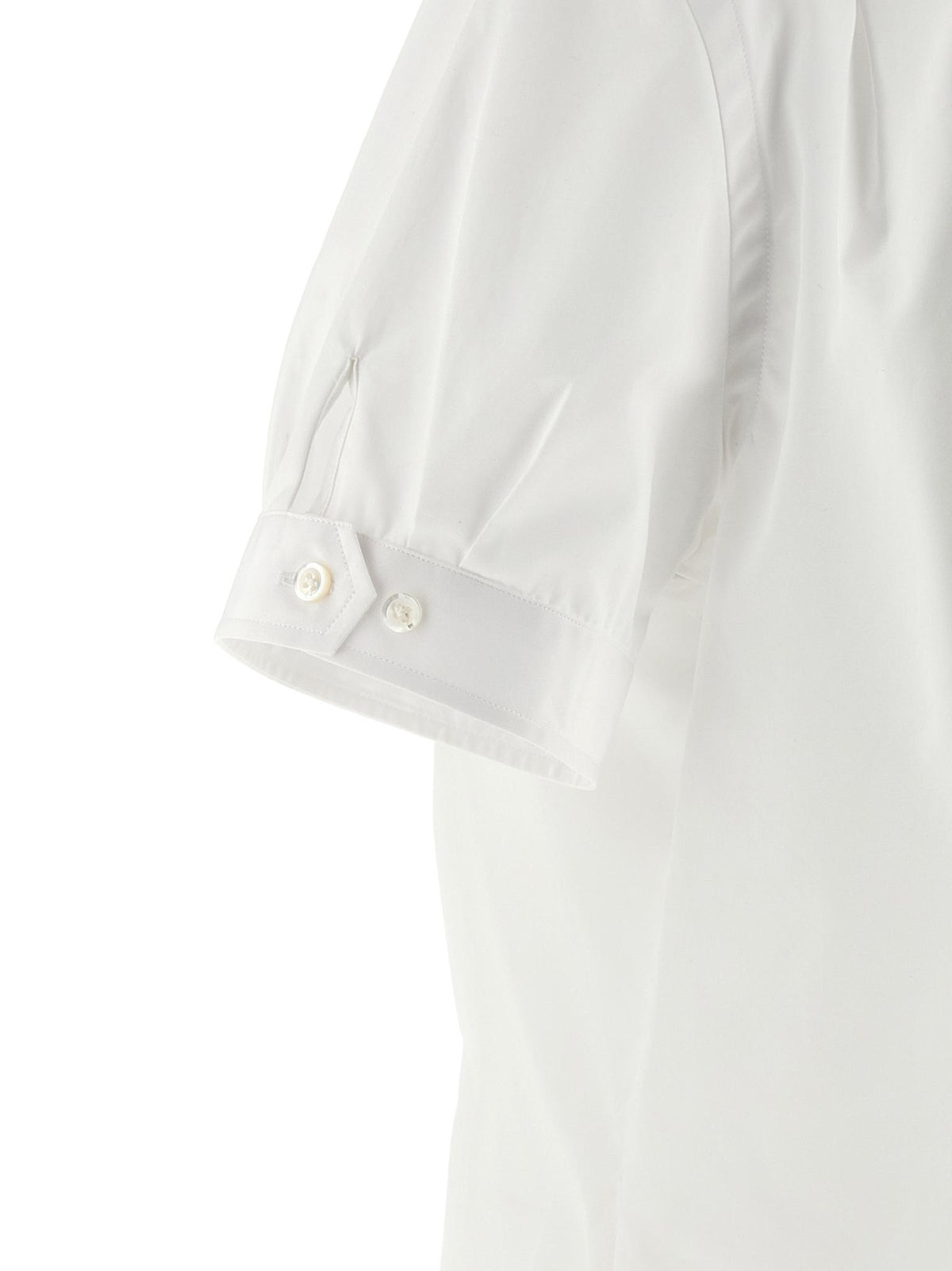 THOM BROWNE White Short Sleeve Shirt