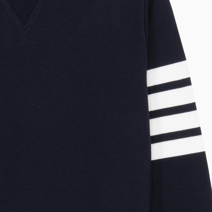 THOM BROWNE Navy Diagonal Armband Classic Sweatshirt Unisex