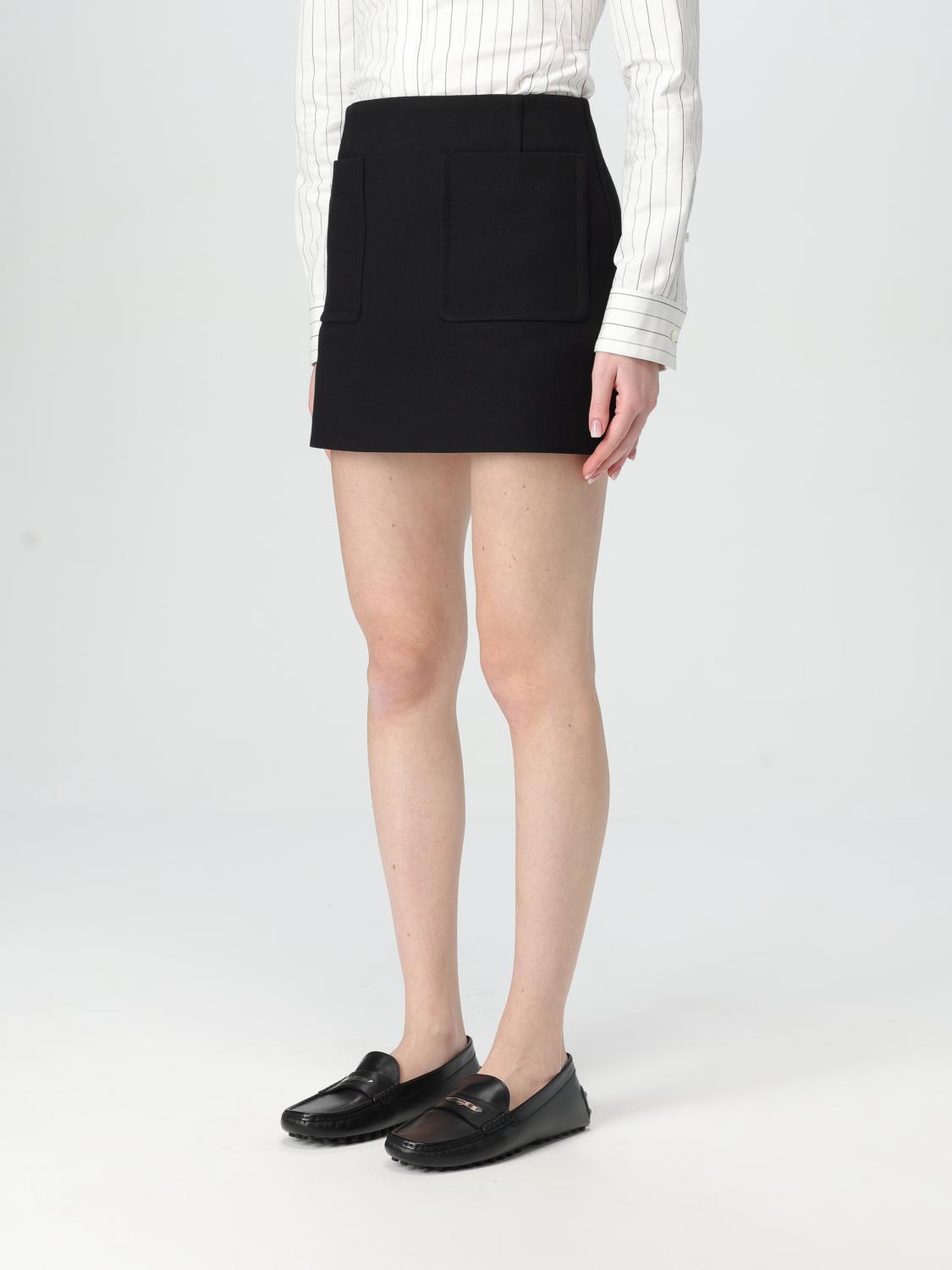 Bottega Veneta Black Mini Skirt